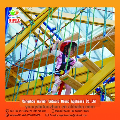 Ropes course, rope course adventure for kids,newest design outdoor ropes adventure playground