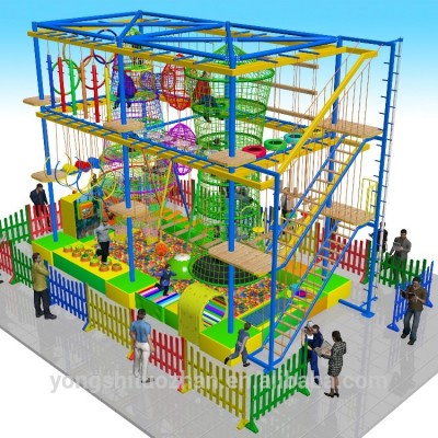 funny indoor outward bound adventure playground equipment for kids